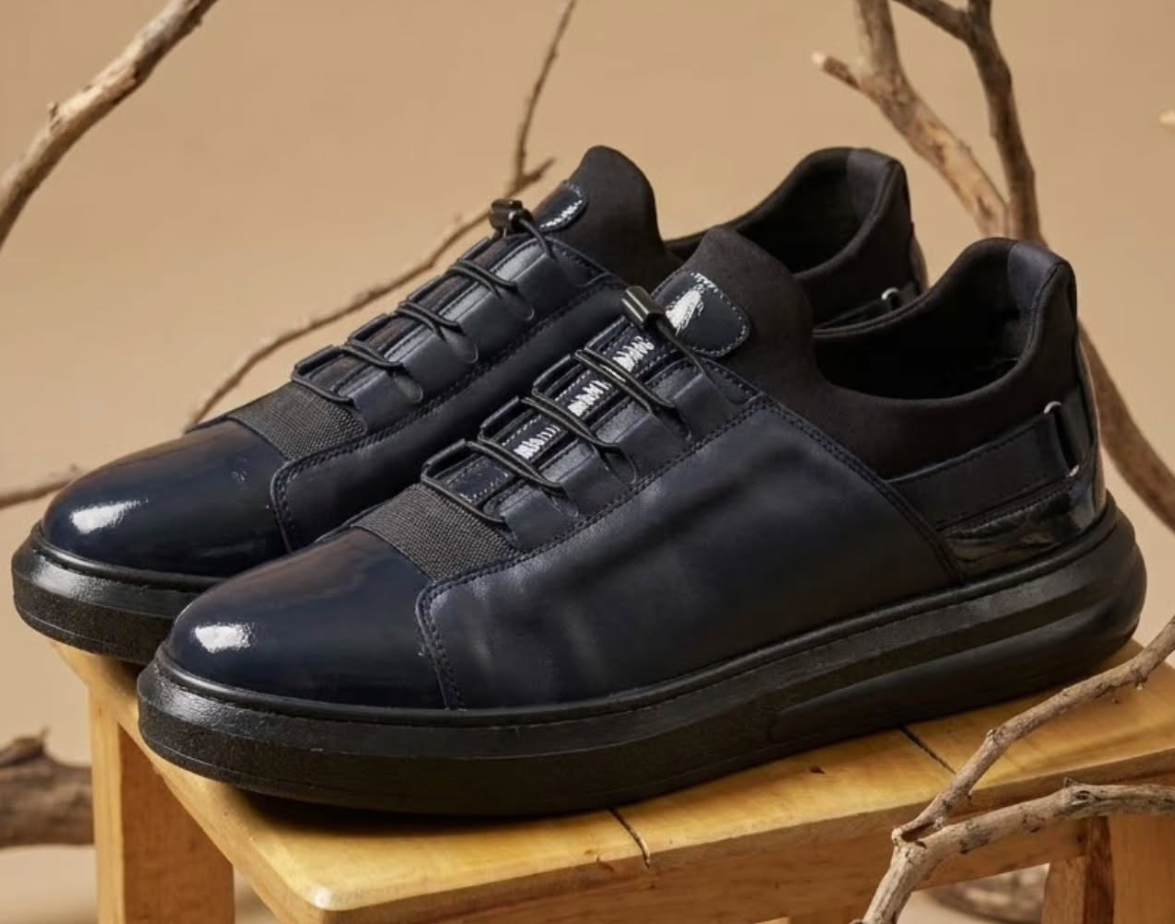 HOT Leather Series Lacivert 2