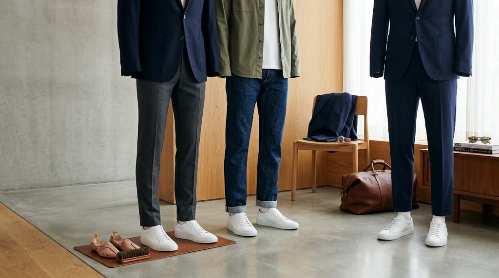 Sneaker ile Klasik Kombinler: Rahat Ama Şık Olmak